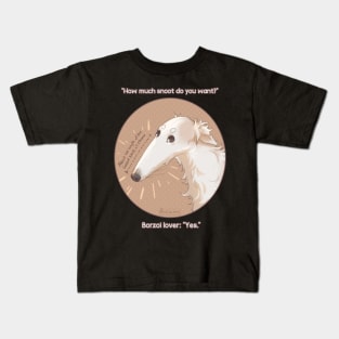 Borzoi Lover Kids T-Shirt